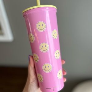 NWT Stoney Clover Lane Smiley Face Tumbler